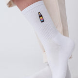 Cola Mix | Embroidered organic cotton socks