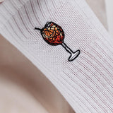 Spritz | Embroidered organic cotton socks