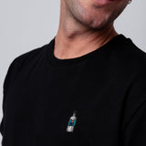 Luft | Besticktes Bio Baumwoll Unisex T-Shirt