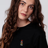 Sierra Tequila | Besticktes Bio Baumwoll Unisex T-Shirt