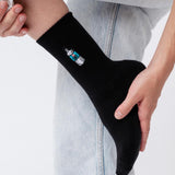 Luft | Embroidered organic cotton socks