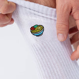 Ramen | Bestickte Bio Baumwoll Socken