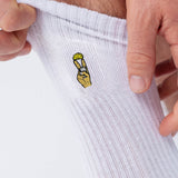 Tequila Shot | Embroidered organic cotton socks