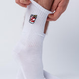 Negroni | Embroidered organic cotton socks