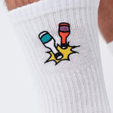 Little Knocker | Embroidered organic cotton socks