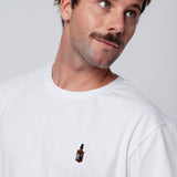 Whisky | Besticktes Bio Baumwoll Unisex T-Shirt