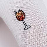 Spritz | Embroidered organic cotton socks