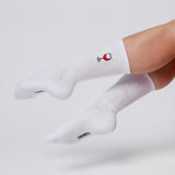 Glass of red wine | Embroidered organic cotton socks