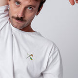 Champagnersäbel | Besticktes Bio Baumwoll Unisex T-Shirt