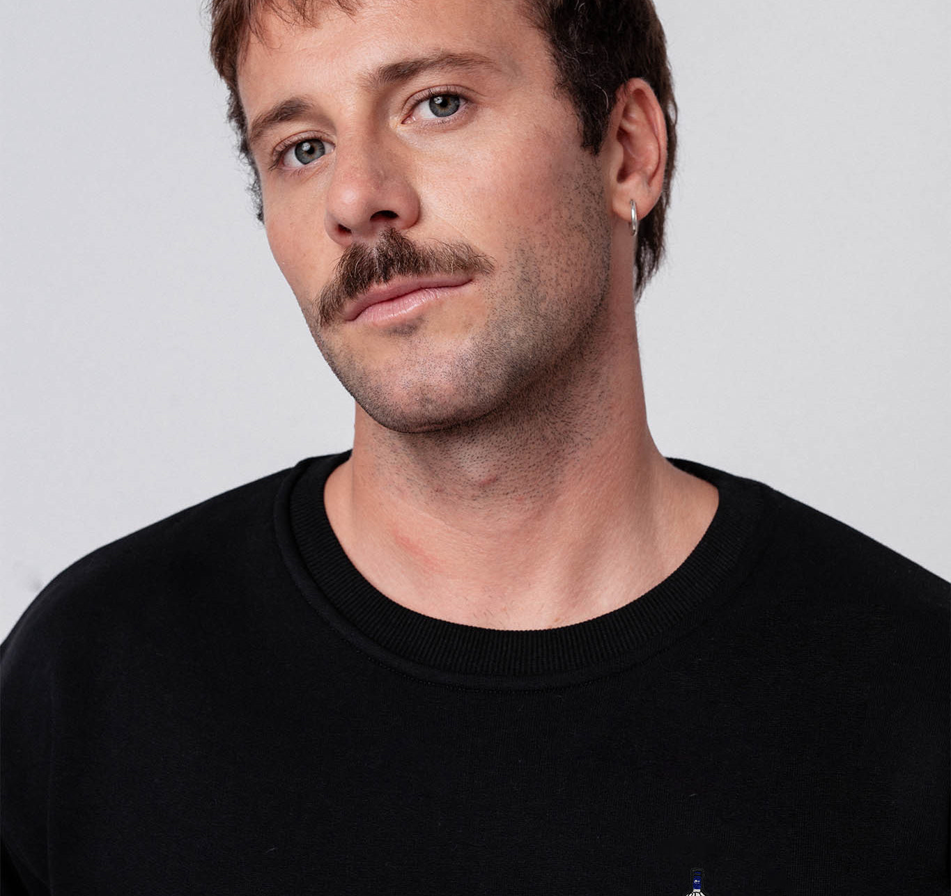 Gorbatschow | Bestickter Bio-Baumwoll Unisex Pullover