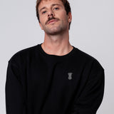 Espressokocher | Bestickter Bio-Baumwoll Unisex Pullover