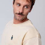 Luft | Besticker Bio Baumwoll Unisex Pullover