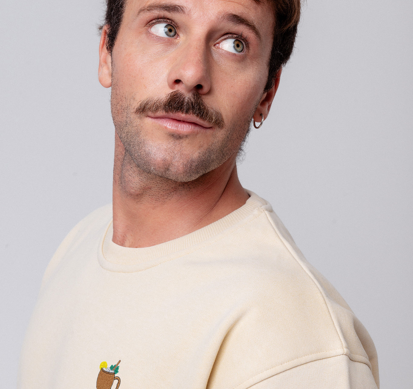 Moscow Mule | Bestickter Bio-Baumwoll Unisex Pullover