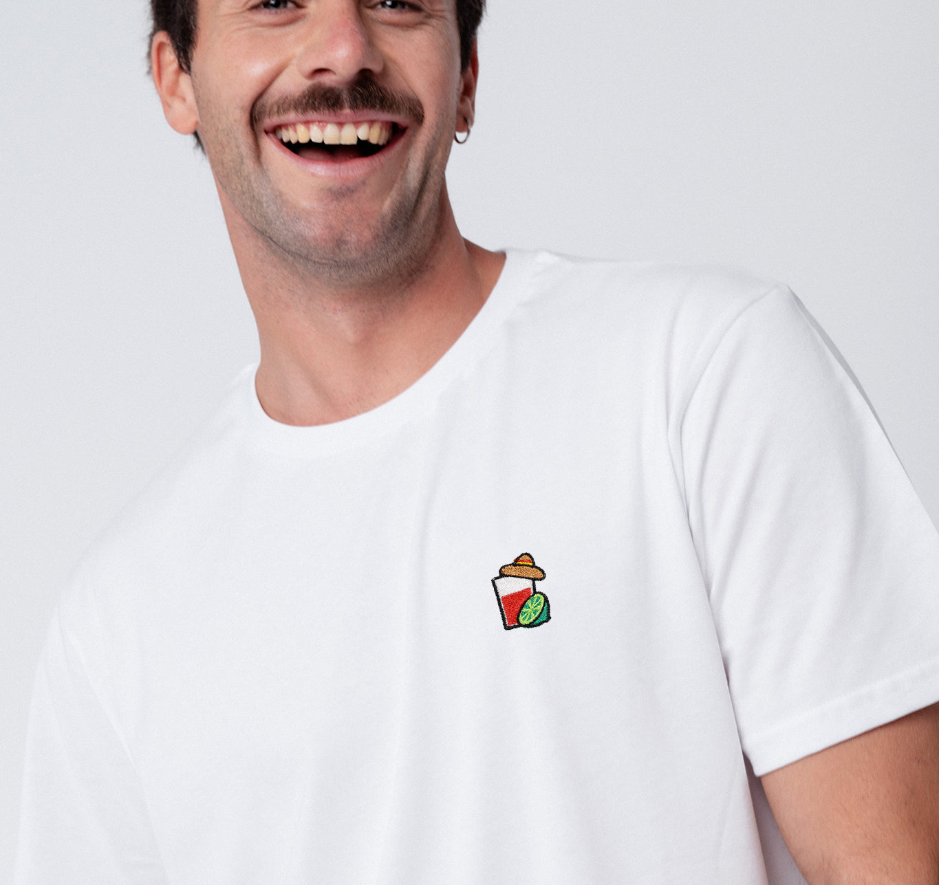 Mexikaner | Besticktes Bio Baumwoll Unisex T-Shirt