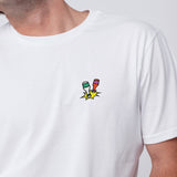 Kleiner Klopfer | Besticktes Bio Baumwoll Unisex T-Shirt