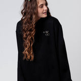 Due Caffè | Bestickter Bio Baumwoll Unisex Hoodie