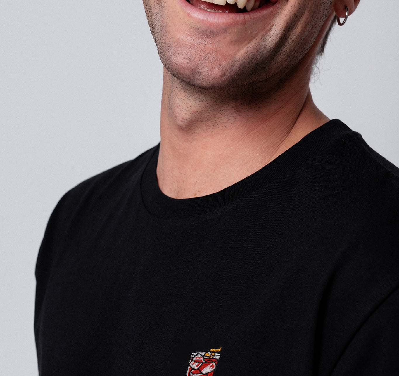 Negroni | Besticktes Bio Baumwoll Unisex T-Shirt