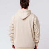 Champagner | Bestickter Bio-Baumwoll Unisex Hoodie