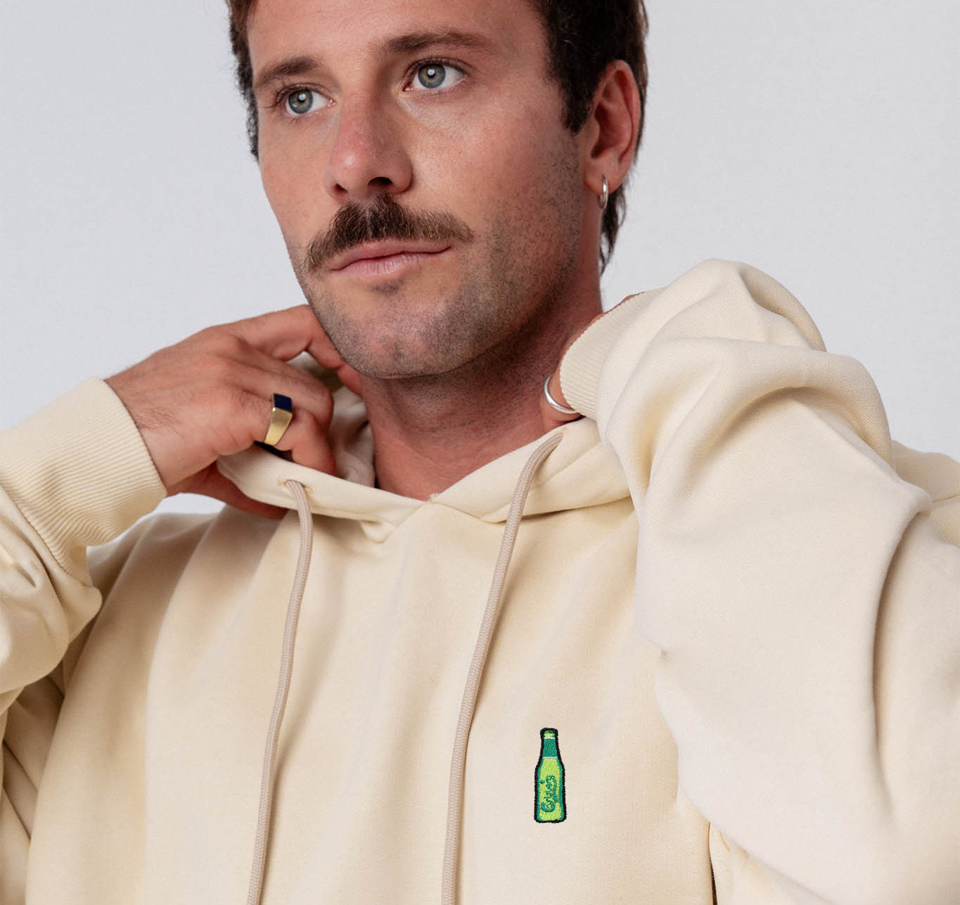 Carlsberg | Bestickter Bio-Baumwoll Unisex Hoodie