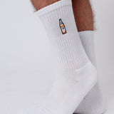 Mate | Embroidered organic cotton socks