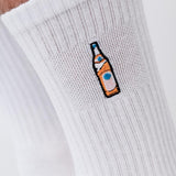 Mate | Embroidered organic cotton socks