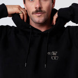 Due Caffè | Bestickter Bio Baumwoll Unisex Hoodie