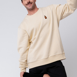 Stroh 80 | Bestickter Bio-Baumwoll Unisex Pullover