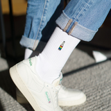 Bummsschorle | Embroidered organic cotton socks
