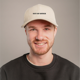Out of Office| Bestickte Bio Baumwoll Cord Cap