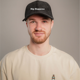 Sip Happens | Bestickte Bio Baumwoll Cord Cap