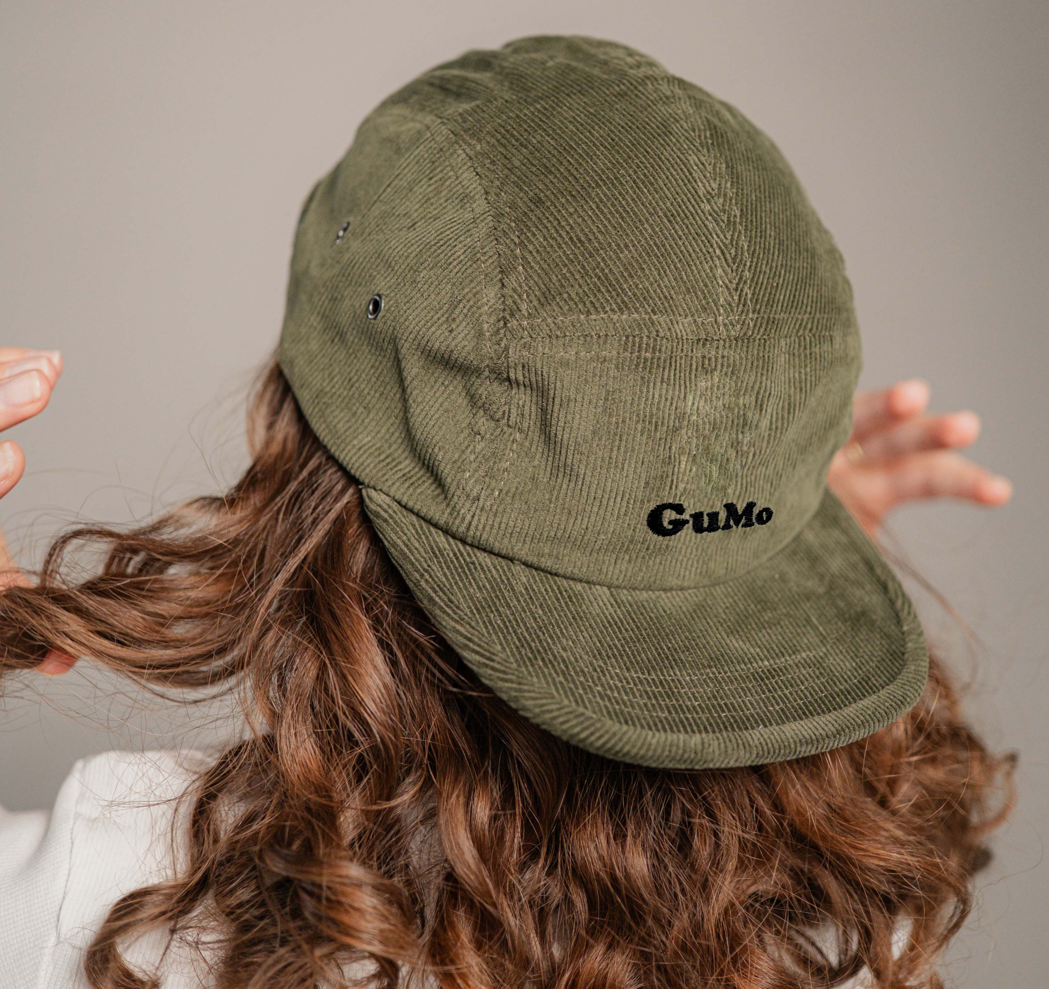 GuMo | Bestickte Bio Baumwoll Cord Cap