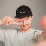 Very Disco  | Bestickte Bio Baumwoll Cord Cap