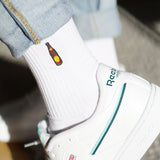 Hofei | Embroidered organic cotton socks