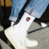 Negroni | Embroidered organic cotton socks