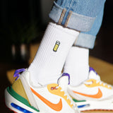 Kölsch | Embroidered organic cotton socks