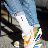 Hofei | Embroidered organic cotton socks