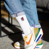 Negroni | Embroidered organic cotton socks