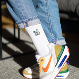 Gin & Tonic | Embroidered organic cotton socks