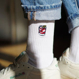 Negroni | Embroidered organic cotton socks