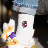 Negroni | Embroidered organic cotton socks