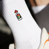 Sierra Tequila | Embroidered organic cotton socks