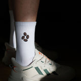 Coffee Beans | Embroidered organic cotton socks