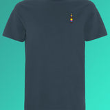 Cola Mix | Embroidered Unisex Organic Cotton T-Shirt