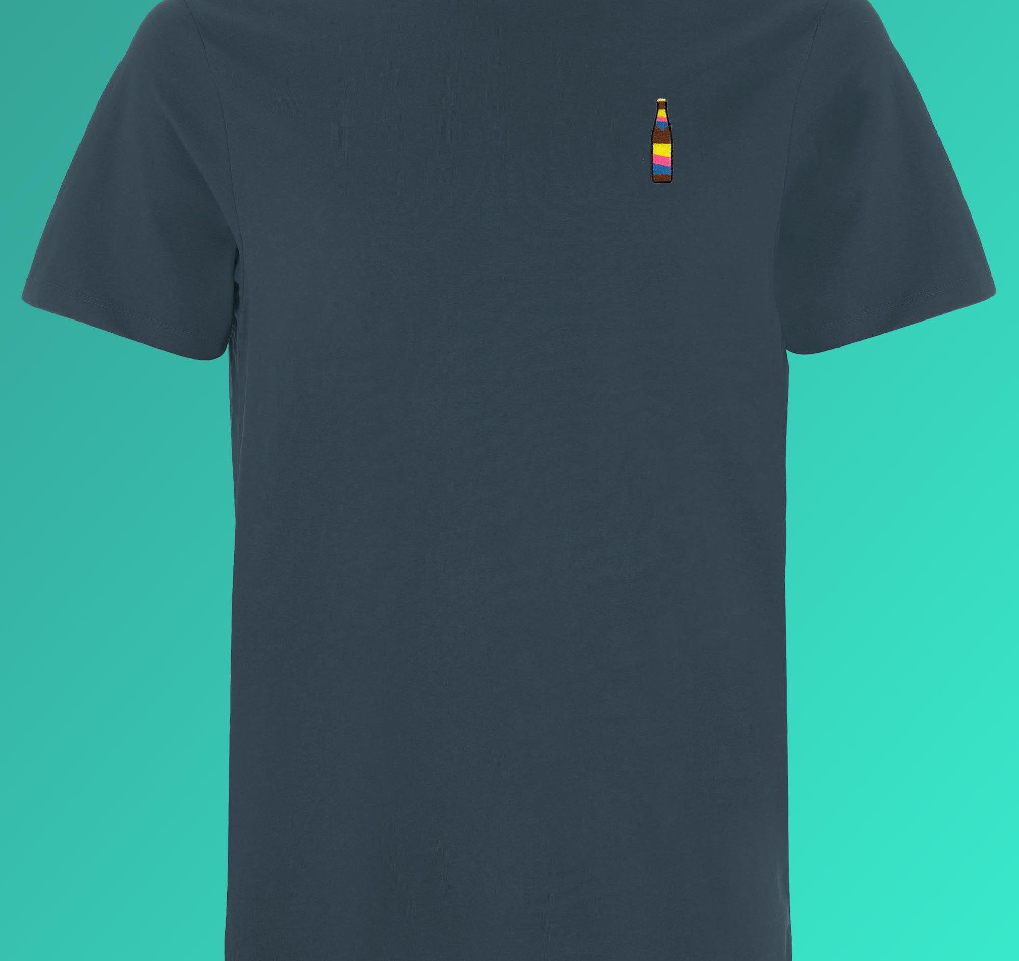 Cola Mix | Embroidered Unisex Organic Cotton T-Shirt