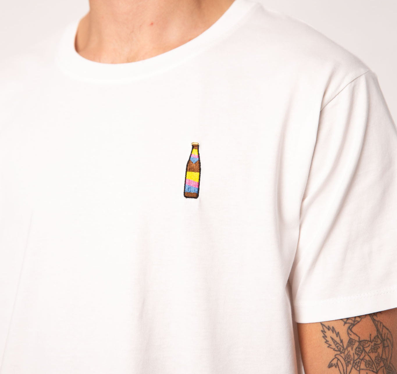 Cola Mix | Embroidered Unisex Organic Cotton T-Shirt