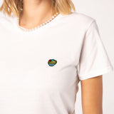 Ramen | Besticktes Bio Baumwoll Frauen T-Shirt