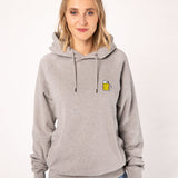 Maßkrug | Embroidered organic cotton unisex hoodie