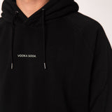 Vodka Soda | Embroidered organic cotton men's hoodie