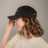 Lattechitato | Bestickte Bio Baumwoll Cord Cap