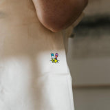Small knocker | Embroidered organic cotton bag